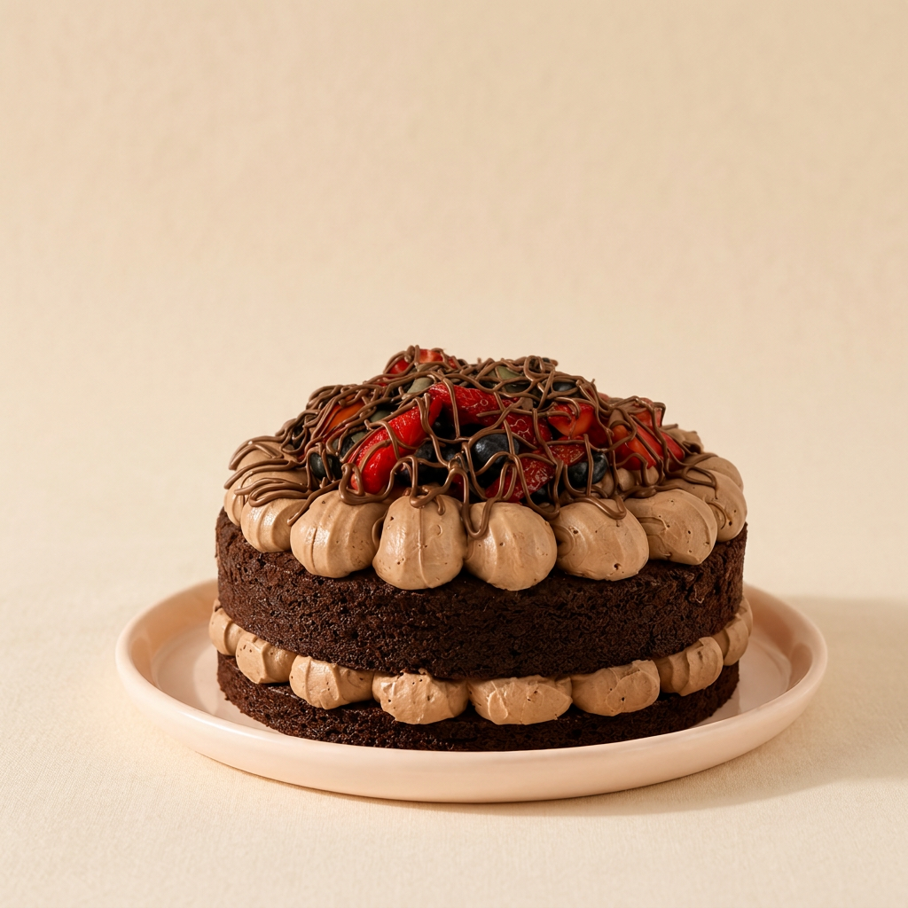 Nutella Birthday Cake